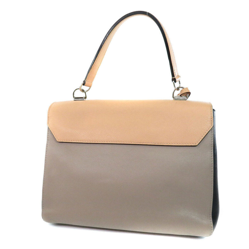 Louis Vuitton Handbag Cartable Leather Lockme Black